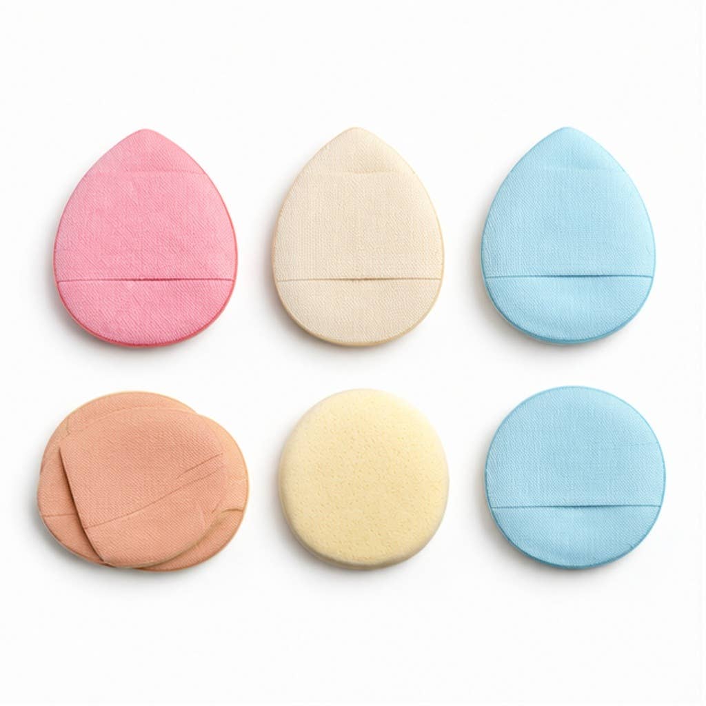 Set de 20 brochas de maquillaje con cerdas de nailon champán: A7