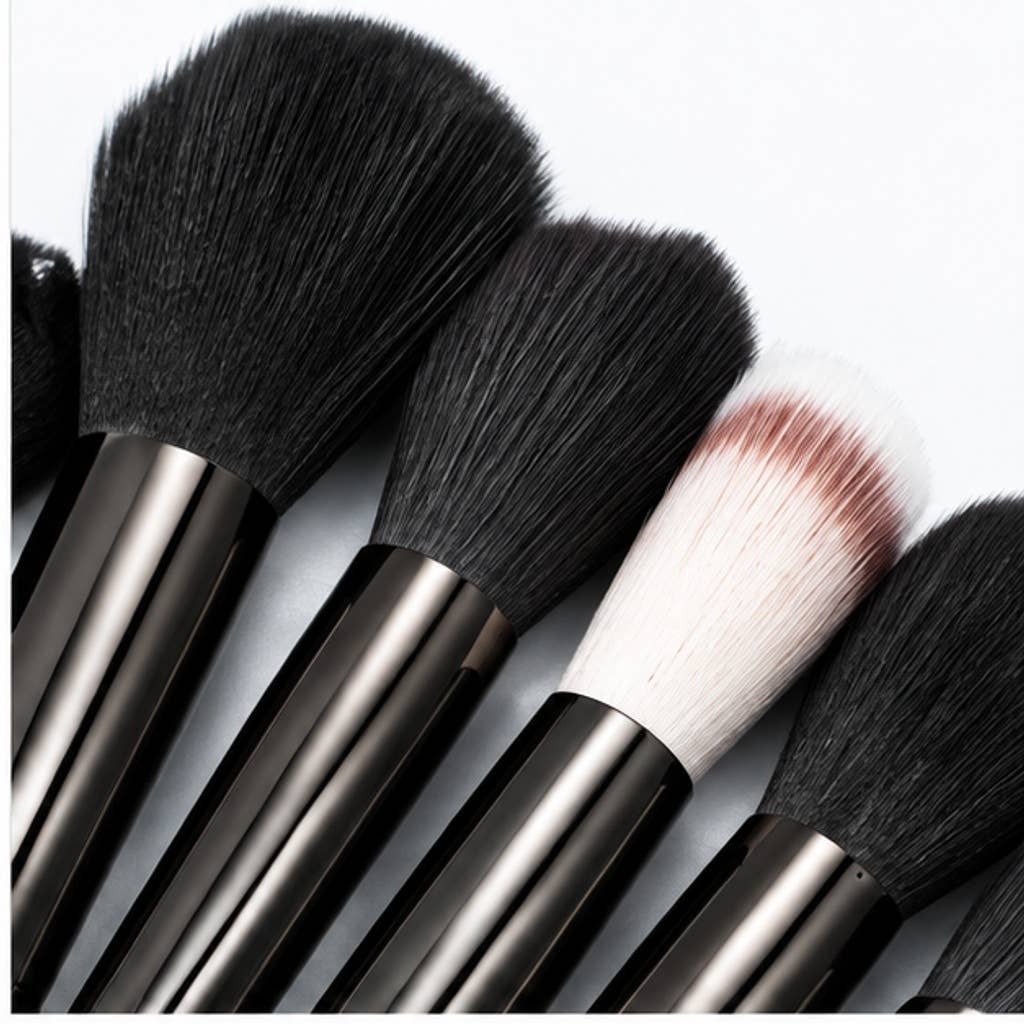 Juego de 13 brochas de maquillaje de fibra sintética: A7