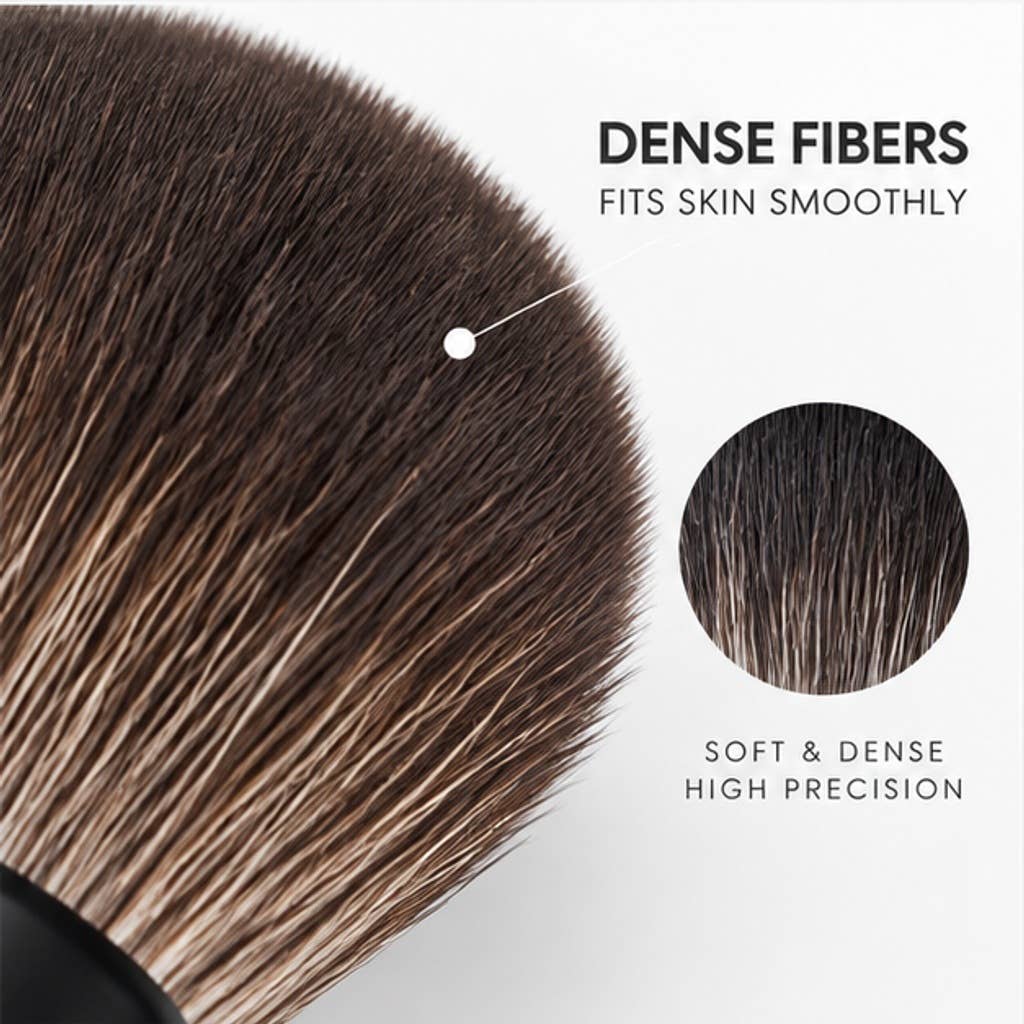Set profesional de 7 brochas de maquillaje de doble extremo: A1