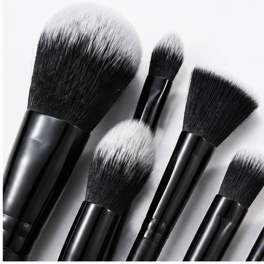 Juego profesional de brochas de maquillaje de fibras sintéticas: A12