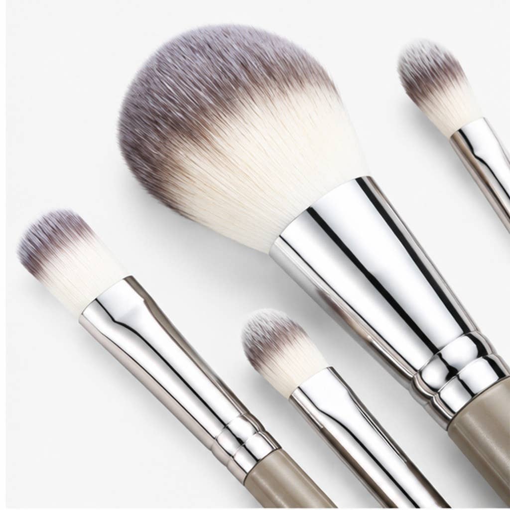 Juego profesional de brochas de maquillaje de fibras sintéticas: A12