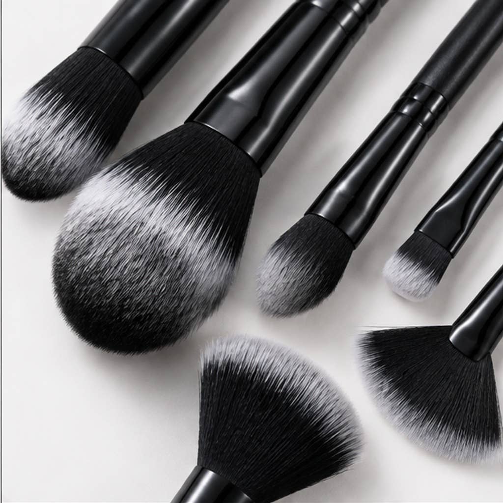 Juego profesional de brochas de maquillaje de fibras sintéticas: A12