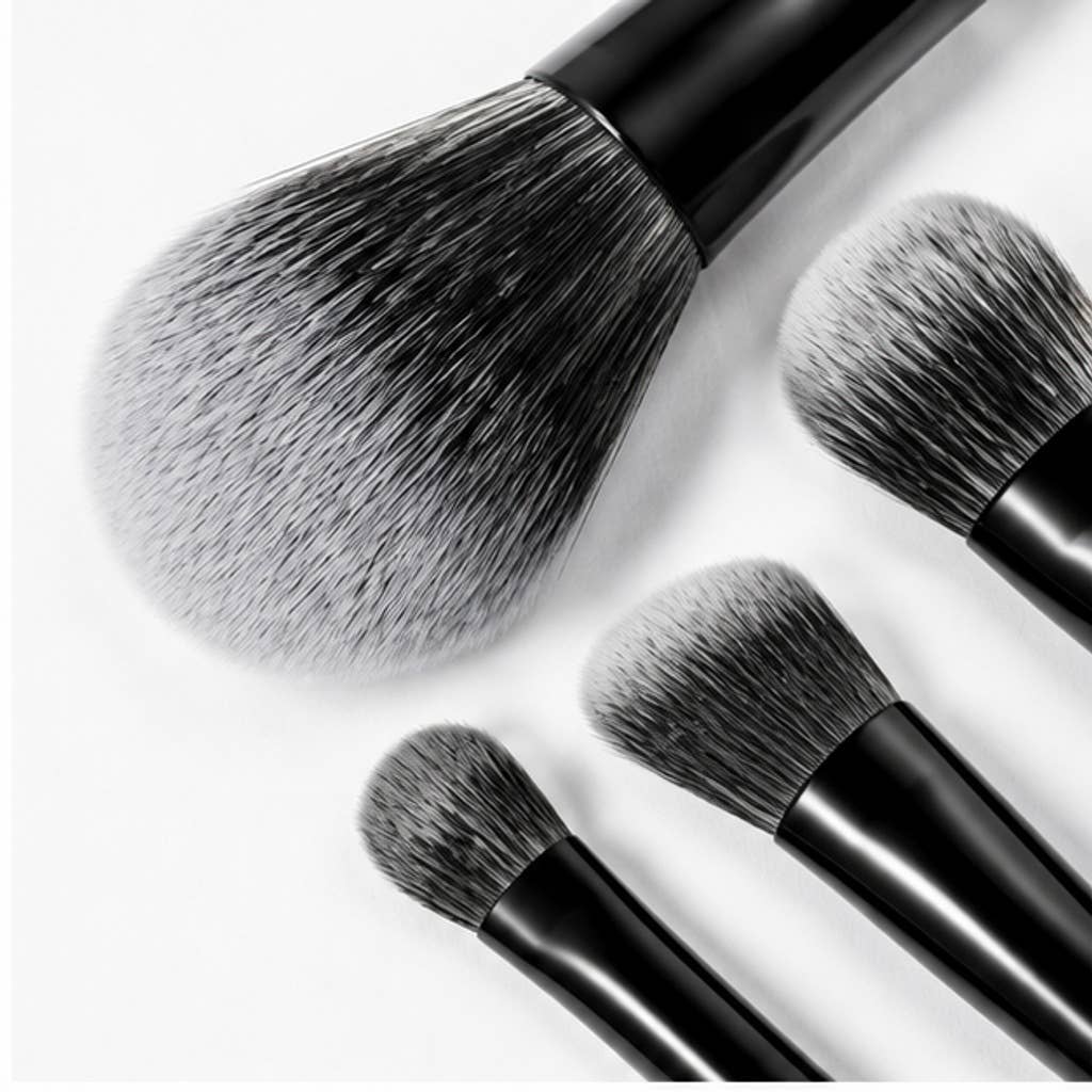 Set profesional de 7 brochas de maquillaje de doble extremo: A1