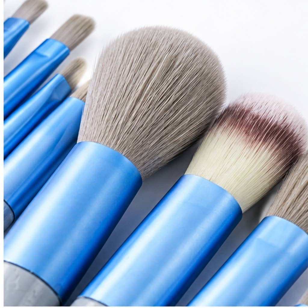 Juego de 13 brochas de maquillaje de fibra sintética: A7