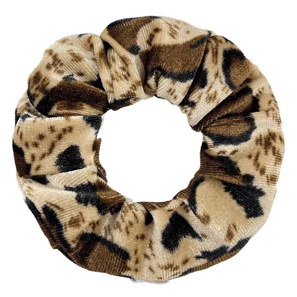 Coleteros vintage con estampado de leopardo y alta elasticidad 6W6HSR510: Leopardo marrón / F