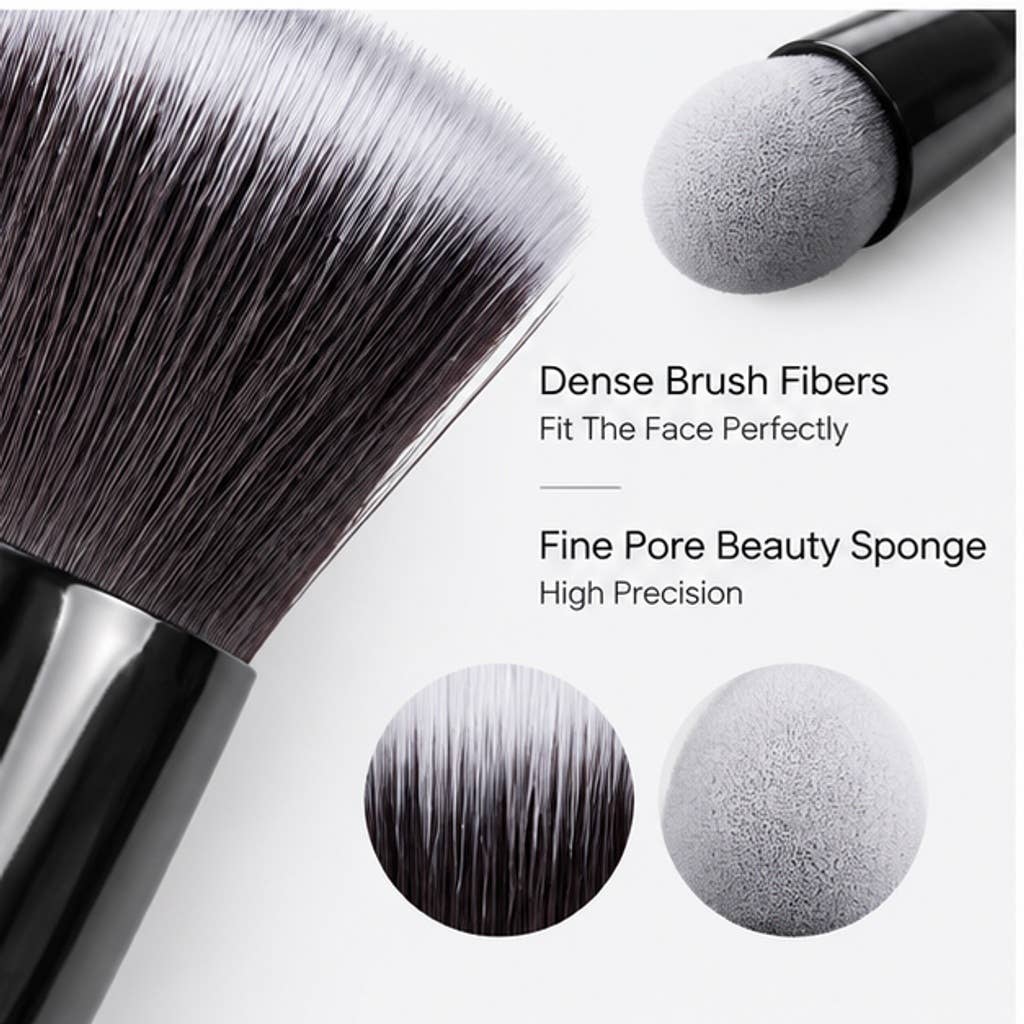 Set profesional de 14 brochas de maquillaje sintéticas: A15