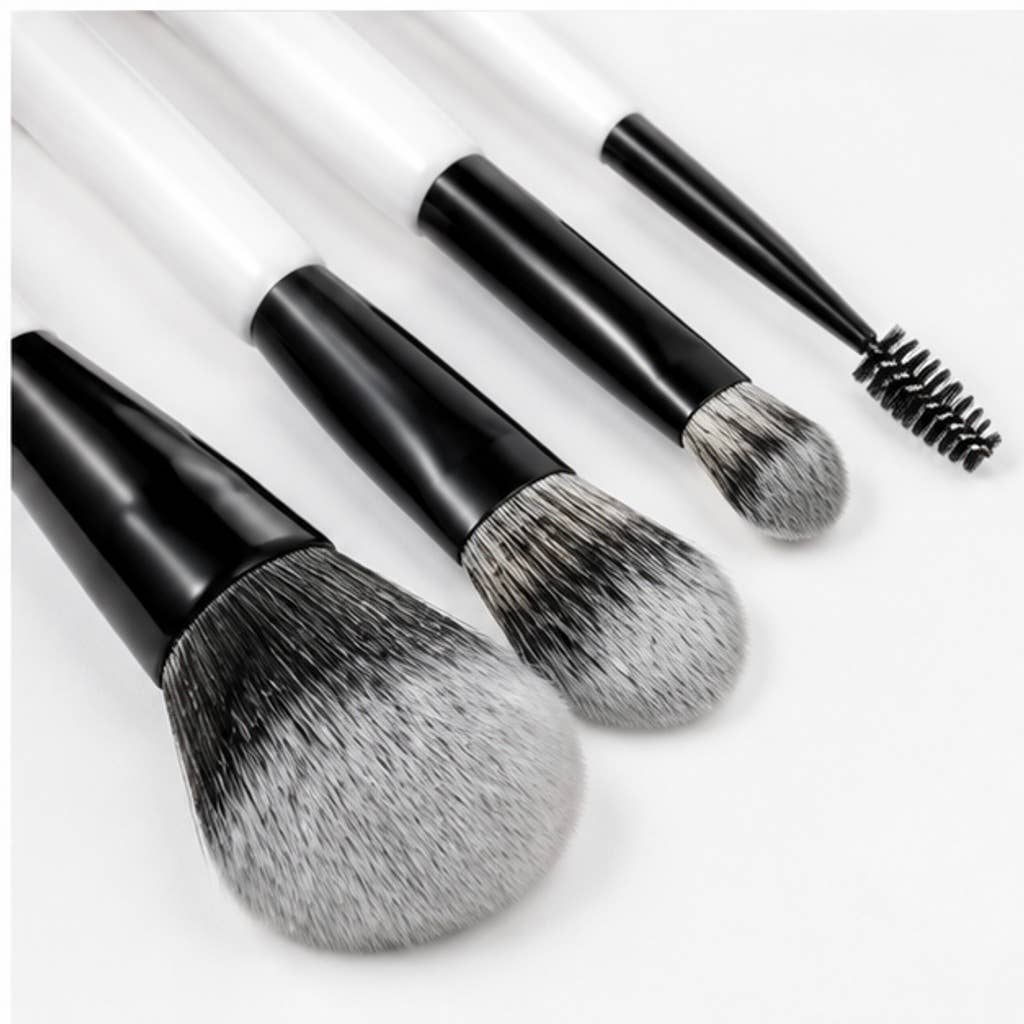 Set profesional de 7 brochas de maquillaje de doble extremo: A1