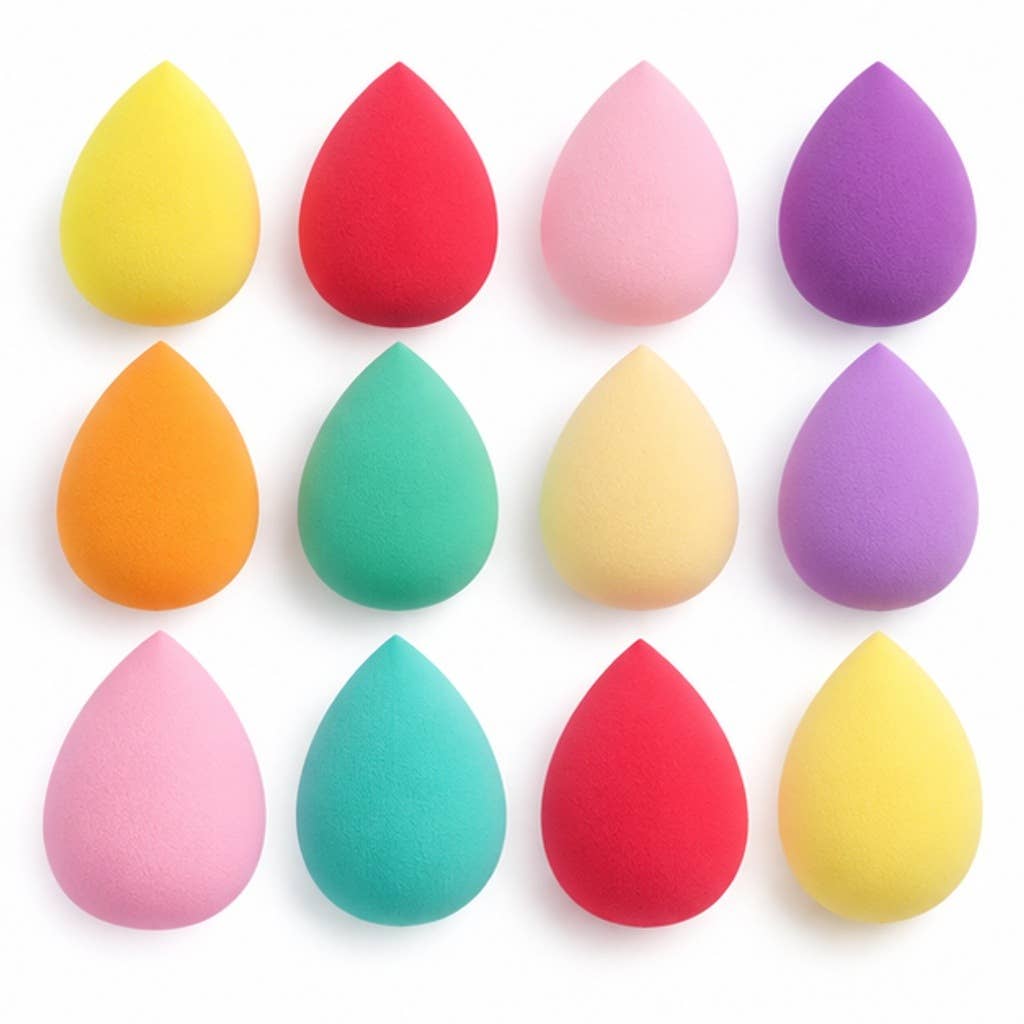 Set de 20 brochas de maquillaje con cerdas de nailon champán: A7