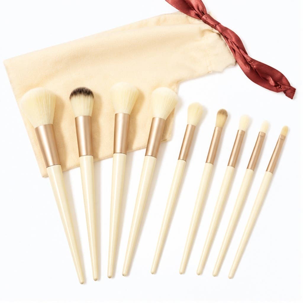 Juego de 13 brochas de maquillaje de fibra sintética: A7