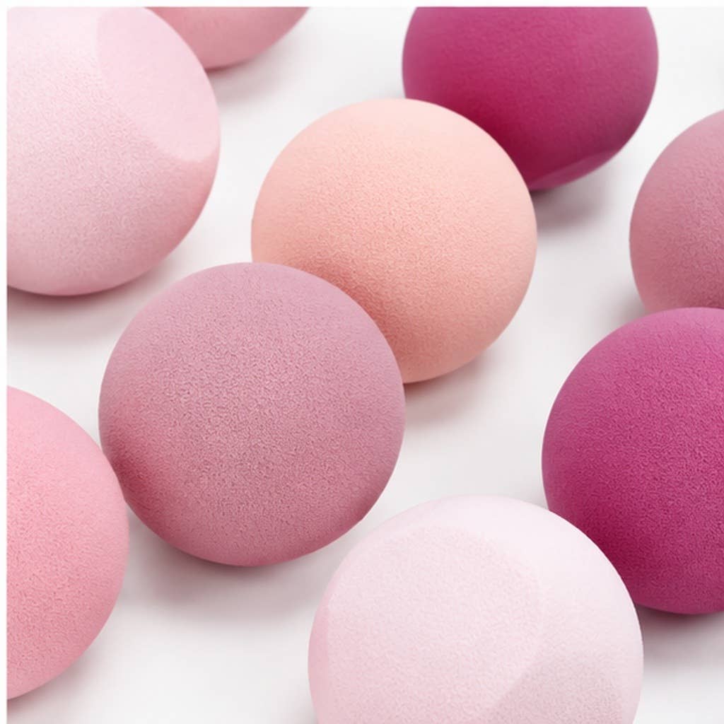 Set de 20 brochas de maquillaje con cerdas de nailon champán: A7
