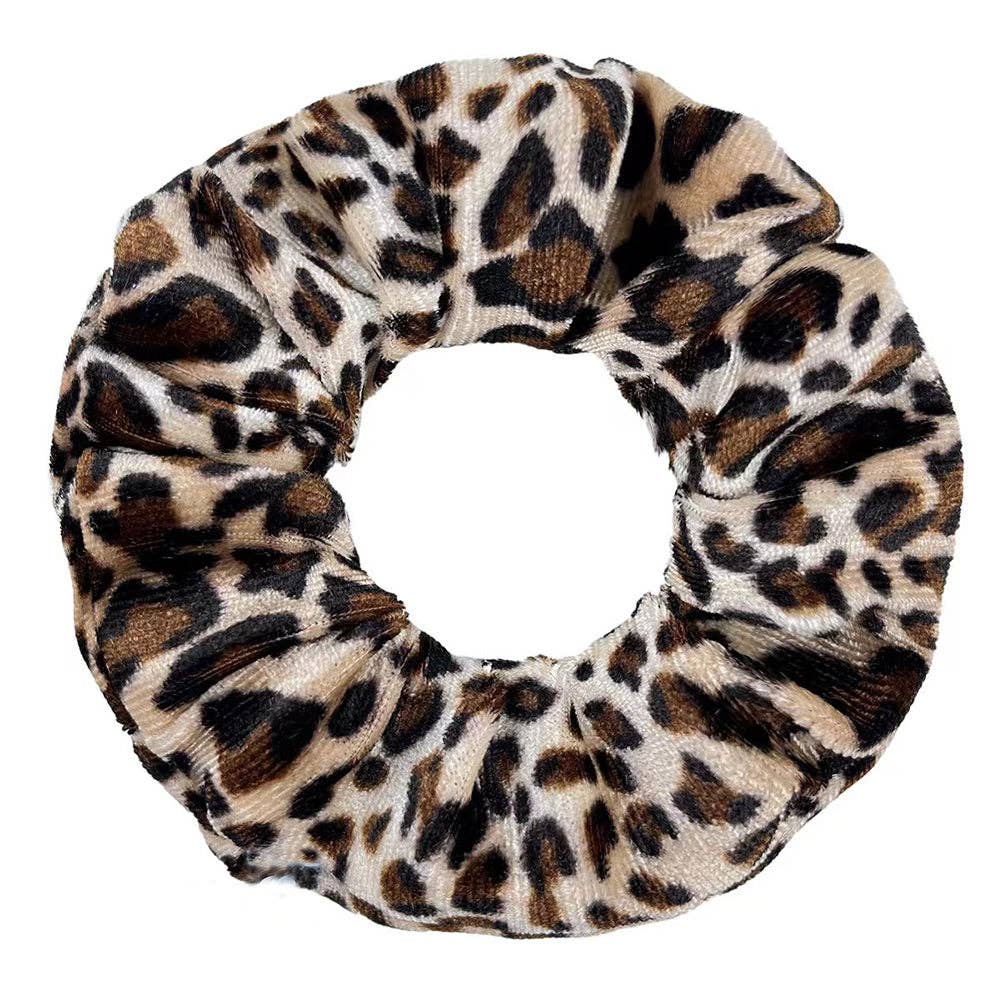 Coleteros vintage con estampado de leopardo y alta elasticidad 6W6HSR510: Leopardo marrón / F