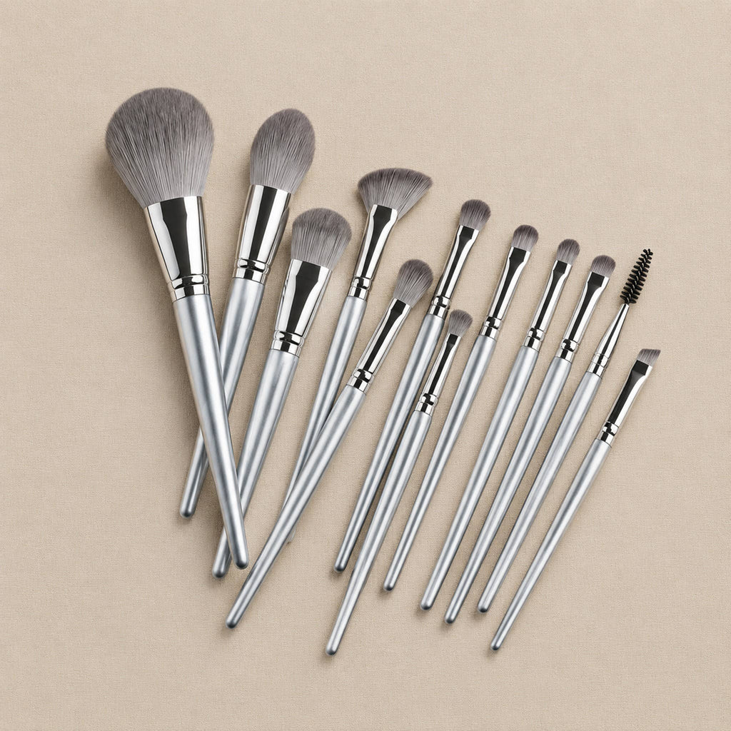 Juego esencial de 14 brochas de maquillaje sintéticas: A3