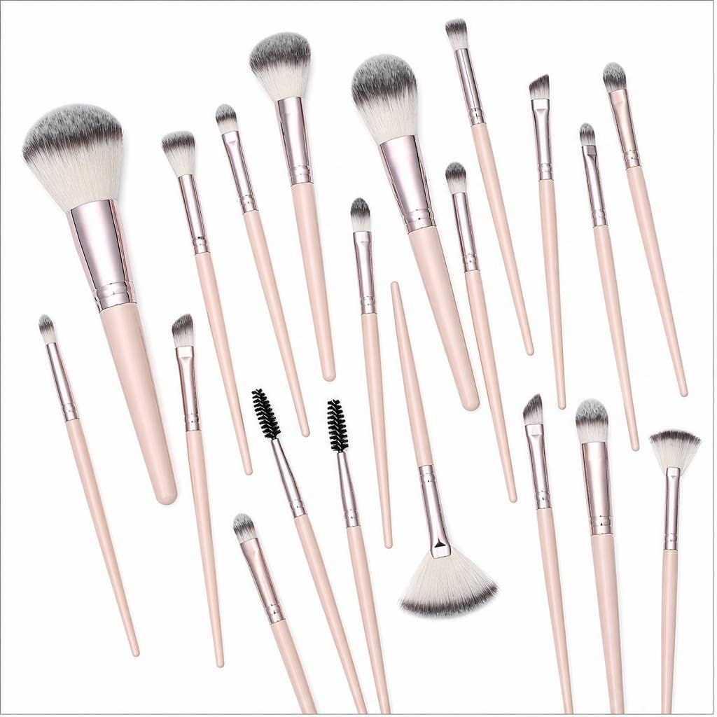 Juego profesional de brochas de maquillaje de fibras sintéticas: A12