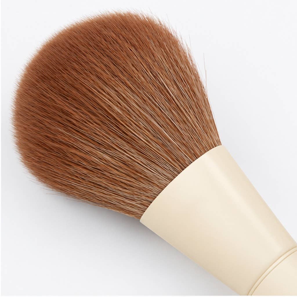 Set esencial de 10 brochas de maquillaje de fibra sintética: A3