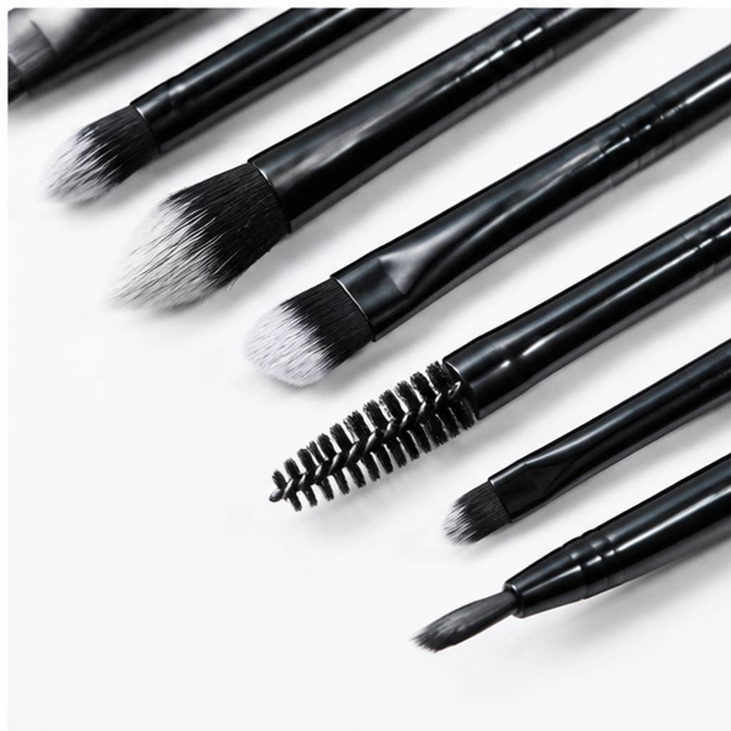 Juego profesional de brochas de maquillaje de fibras sintéticas: A12