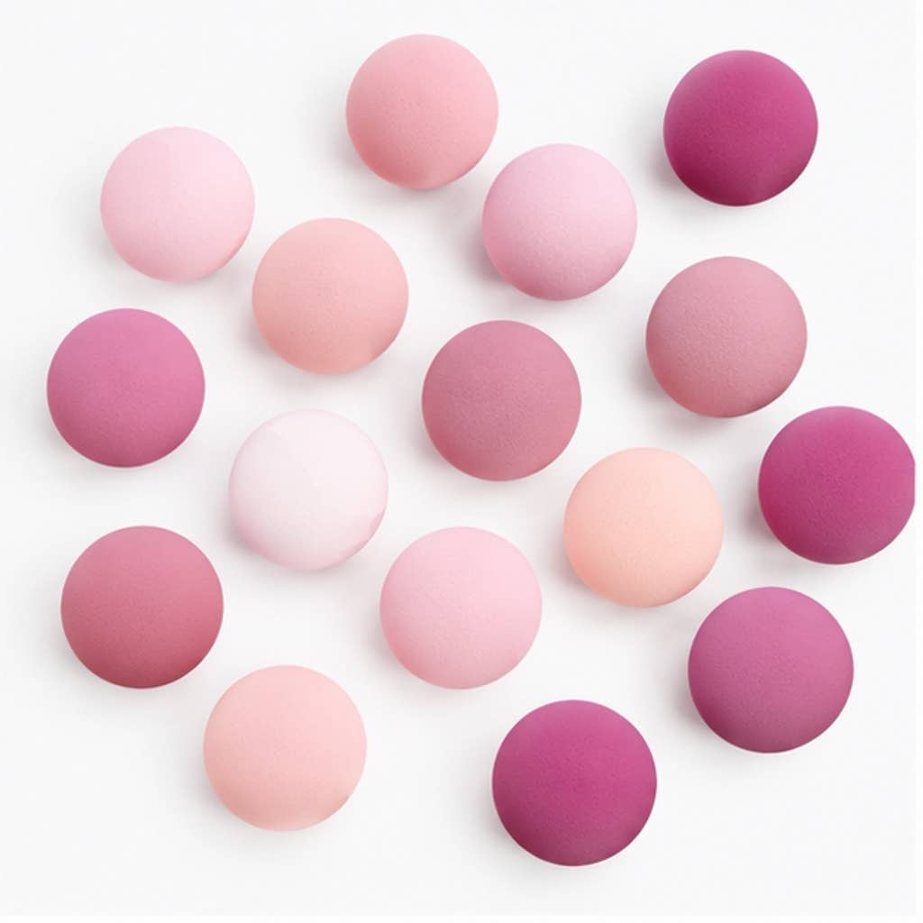 Set de 20 brochas de maquillaje con cerdas de nailon champán: A7