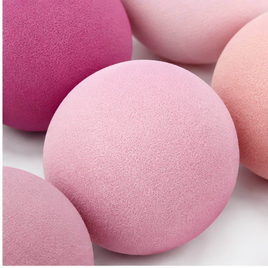 Set de 20 brochas de maquillaje con cerdas de nailon champán: A7
