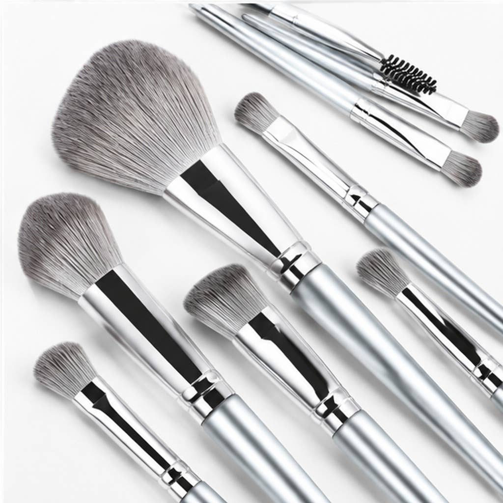 Juego esencial de 14 brochas de maquillaje sintéticas: A3