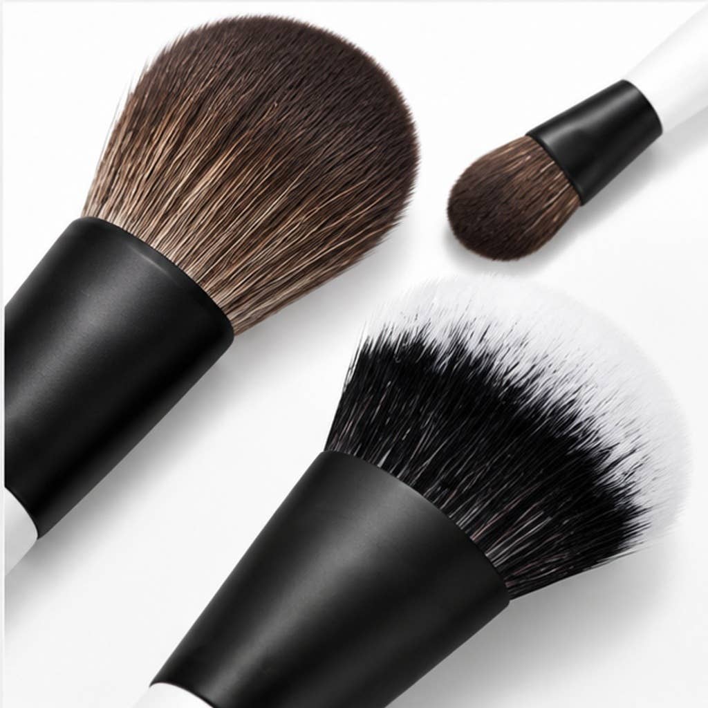 Set profesional de 7 brochas de maquillaje de doble extremo: A1