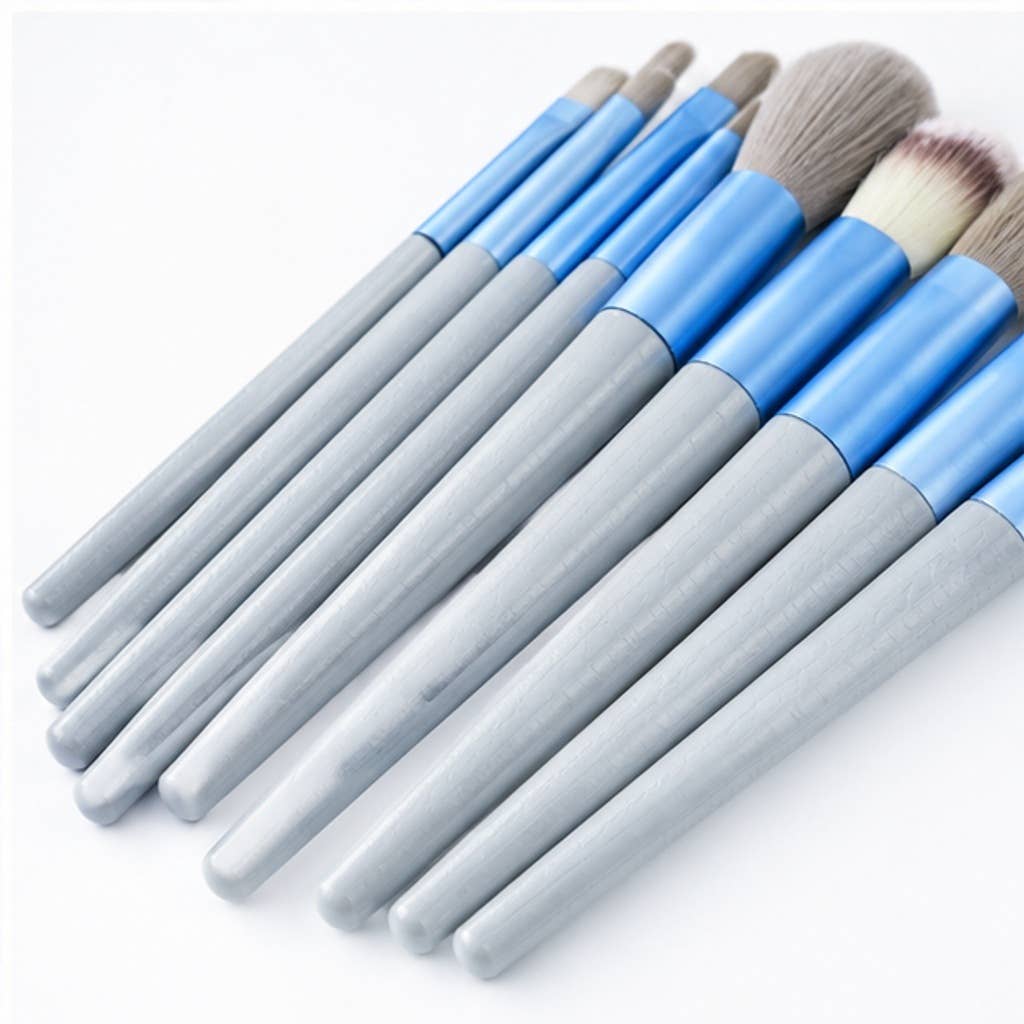 Juego de 13 brochas de maquillaje de fibra sintética: A7