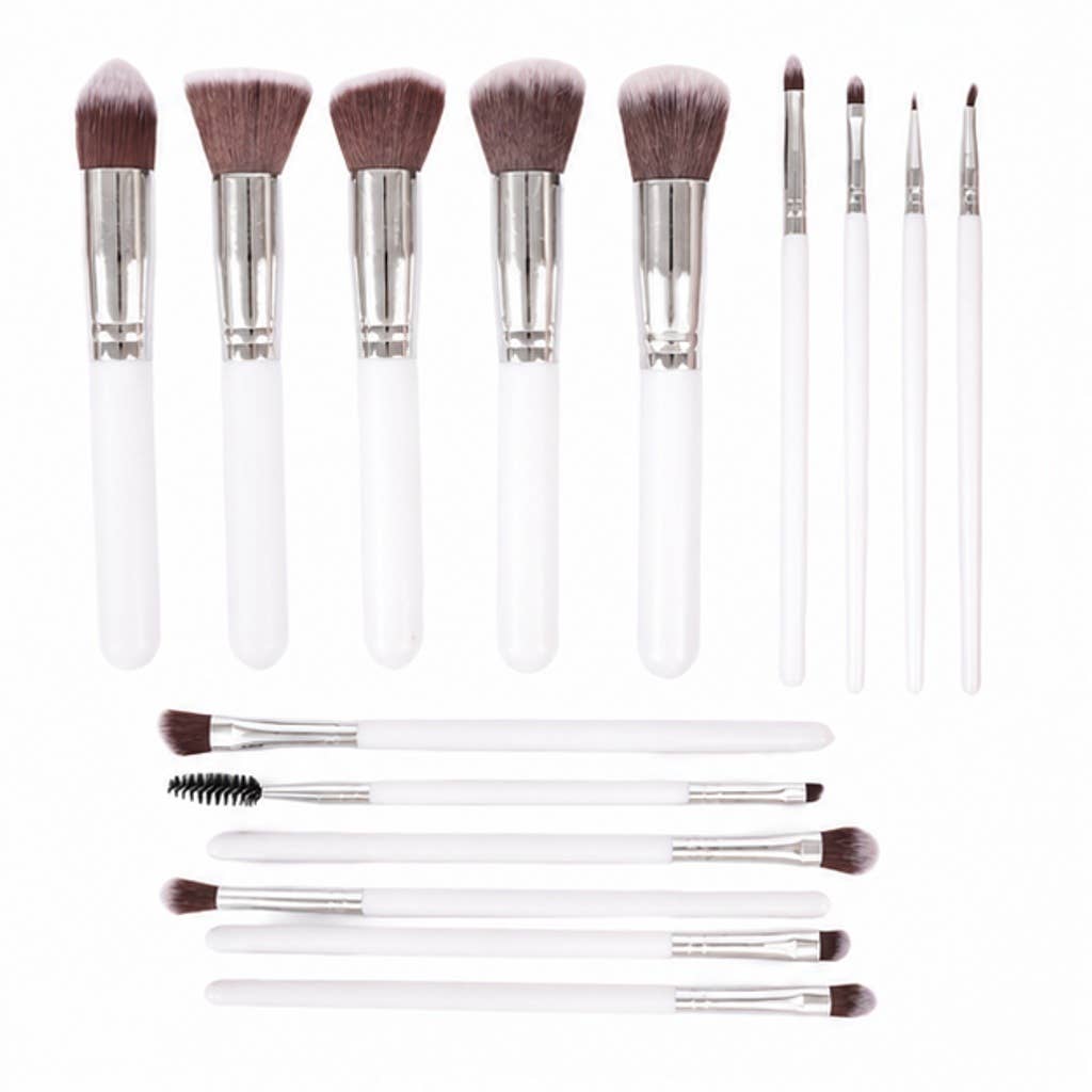 Set profesional de 14 brochas de maquillaje sintéticas: A15