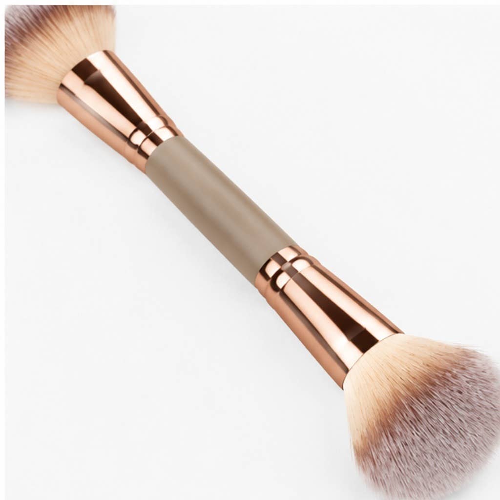Set profesional de 7 brochas de maquillaje de doble extremo: A1