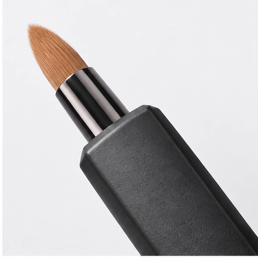 Brocha de labios retráctil de doble punta portátil con tapa: A2