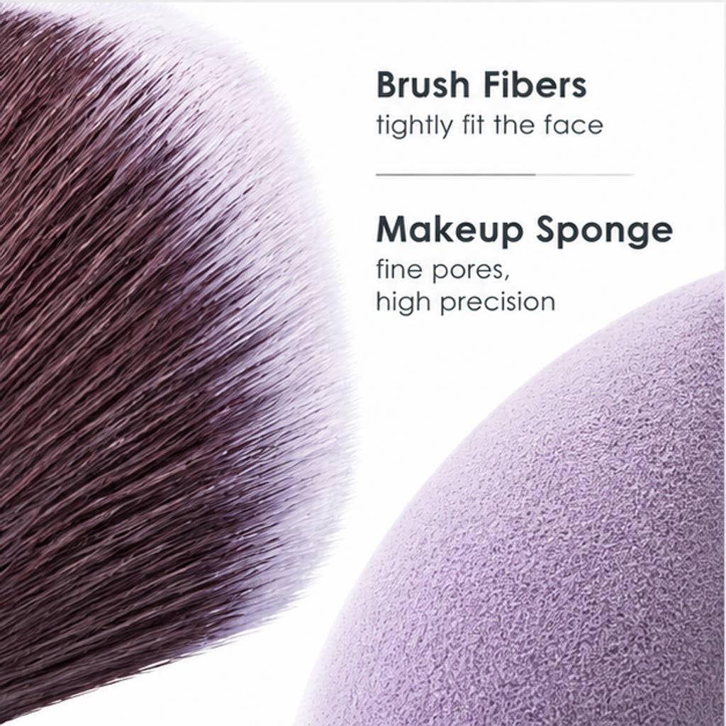 Set profesional de 14 brochas de maquillaje sintéticas: A15