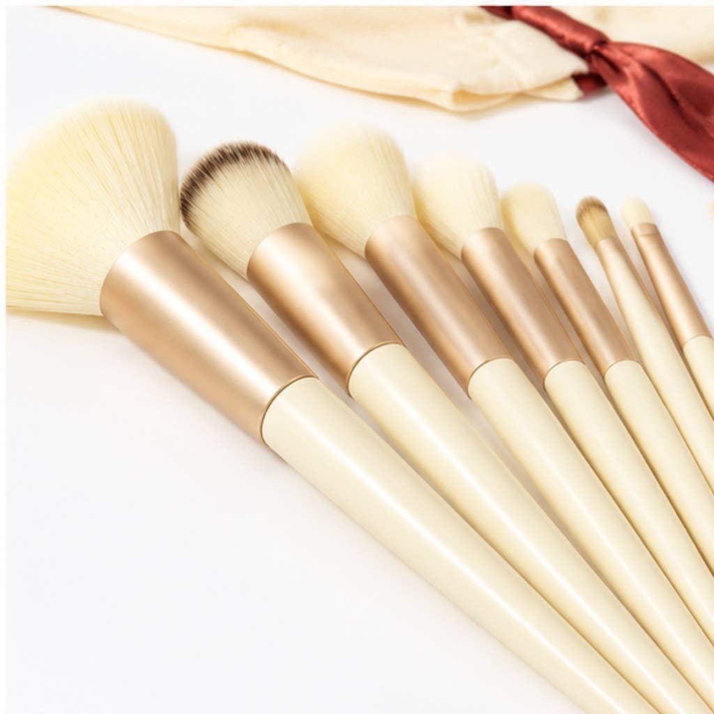 Juego de 13 brochas de maquillaje de fibra sintética: A7