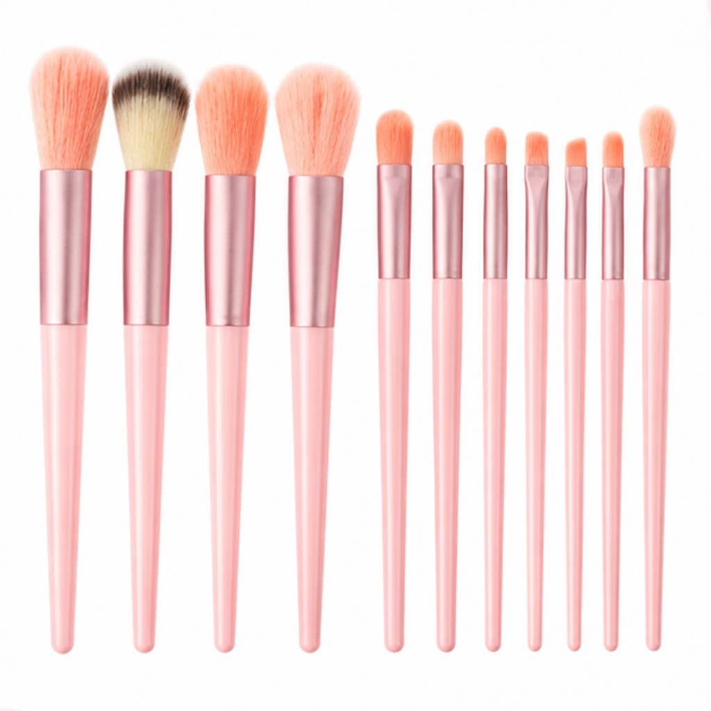 Juego de 13 brochas de maquillaje de fibra sintética: A7