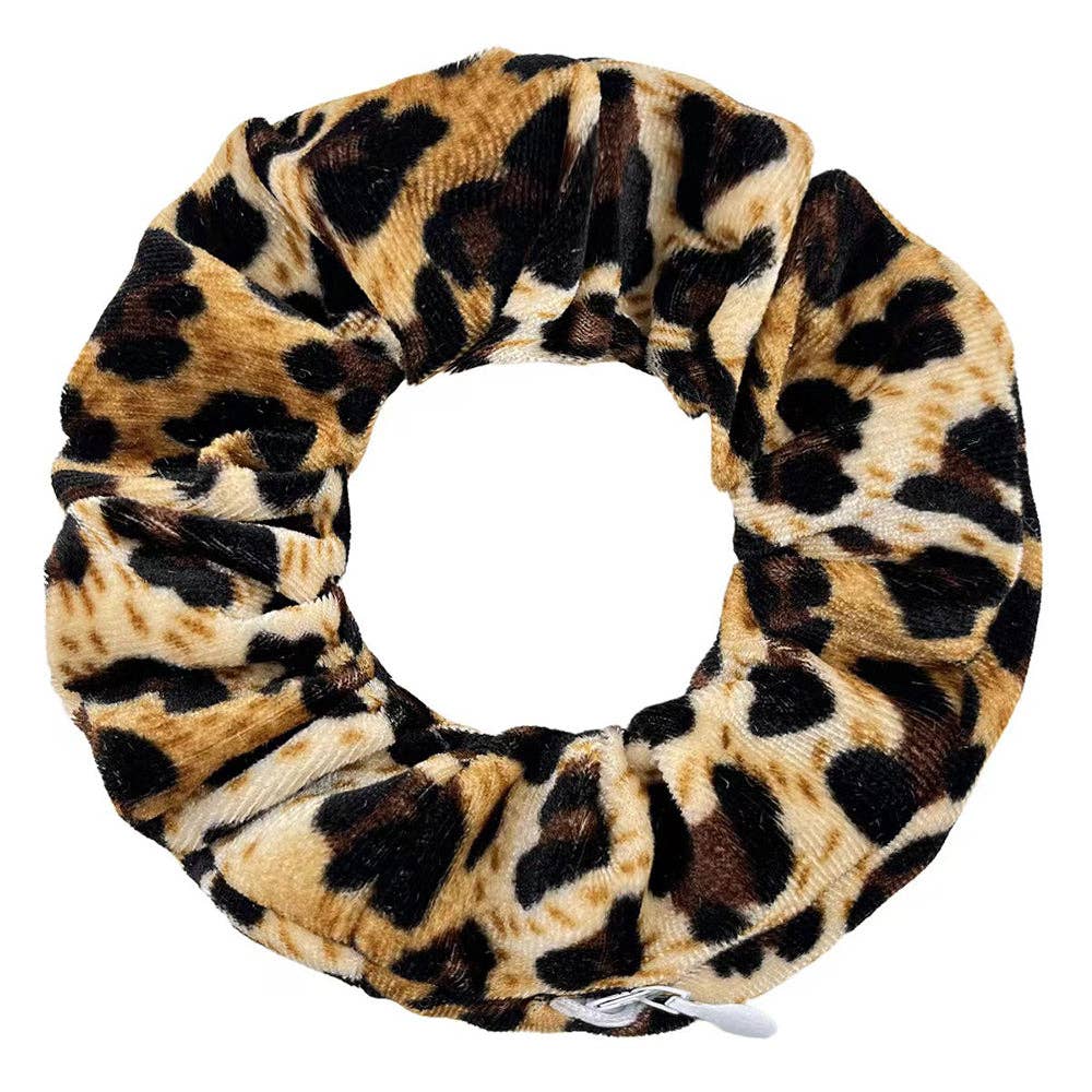 Coleteros vintage con estampado de leopardo y alta elasticidad 6W6HSR510: Leopardo marrón / F